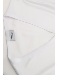 V neck - lisle t-shirt by Perofil VPRT00008