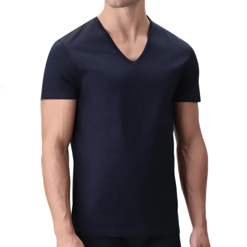 V-neck - deep t-shirt  filo scozia art. 21401