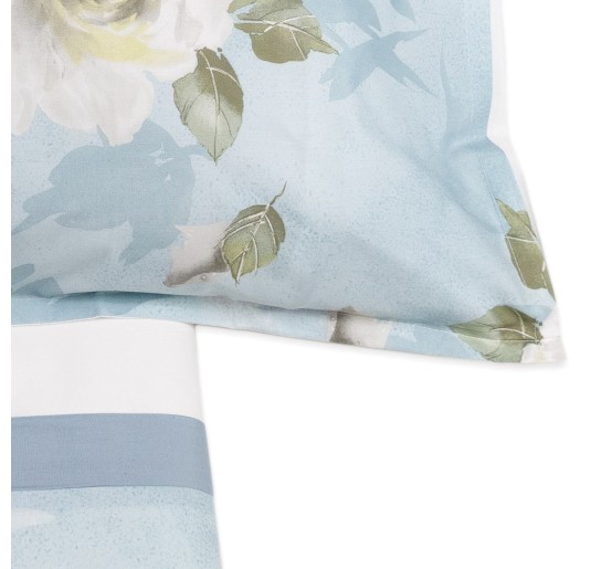 Giardino - Corredo Italiano® double bed sheet set with satin flounce 2