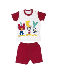 Disney boys cotton short pajamas with Mickey Mouse Goofy Donald Duck