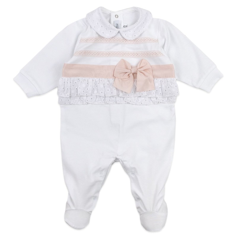 Coordinated 7 pieces newborn cotton layette Teneri & Belli T958 Coordinated 7 pieces newborn cotton layette Teneri & Belli T958