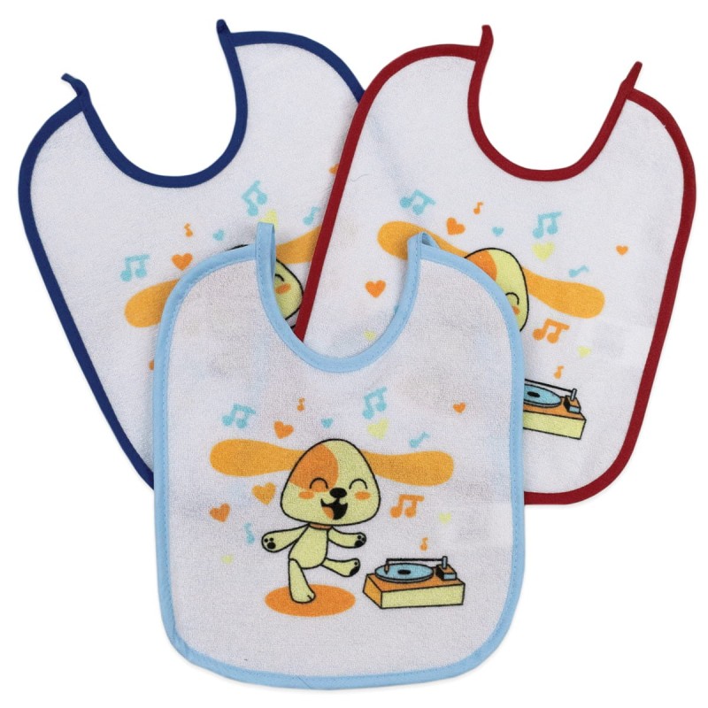 3 bibs set no stain art. BL008C