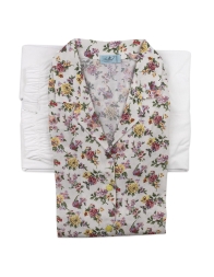 Pigiama aperto avanti puro cotone Andra Lingerie 8983