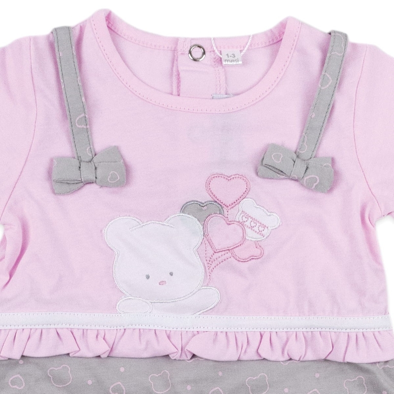 Newborn romper cotton art. P3054A