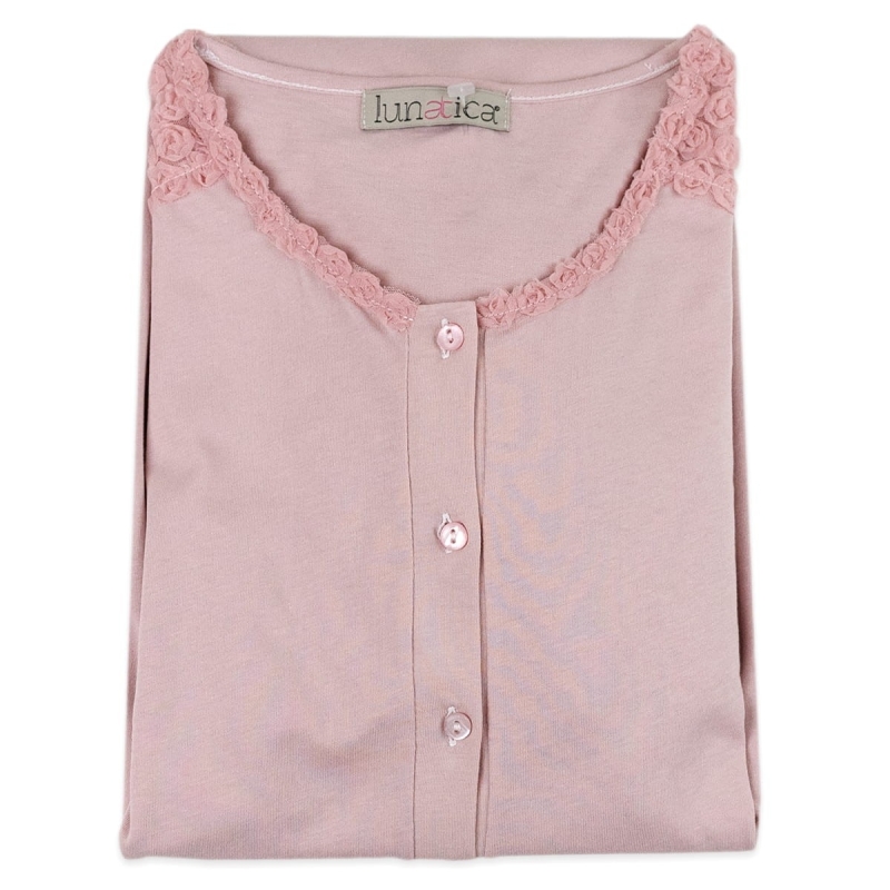 Pigiama corto con fiorellini tessuto by Lunatica 21118