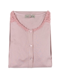 Pigiama corto con fiorellini tessuto by Lunatica 21118