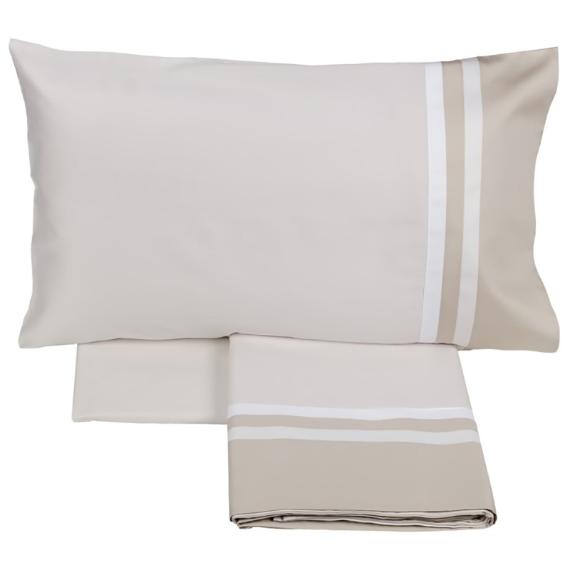 Adelaide - cotton satin damask bed sheet set maxi