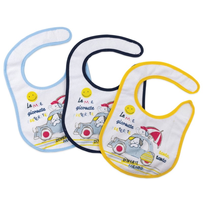 3-pack Bibs no stain MP582A