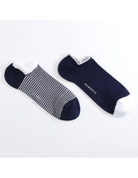 Riga bianca - Pack of 2 pairs cotton long socks Perofil VPRC92336