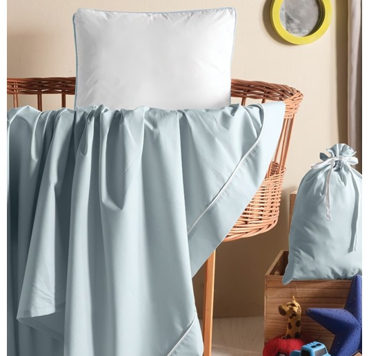 Mathis - cotton sheet set for cot by Corredo Italiano®