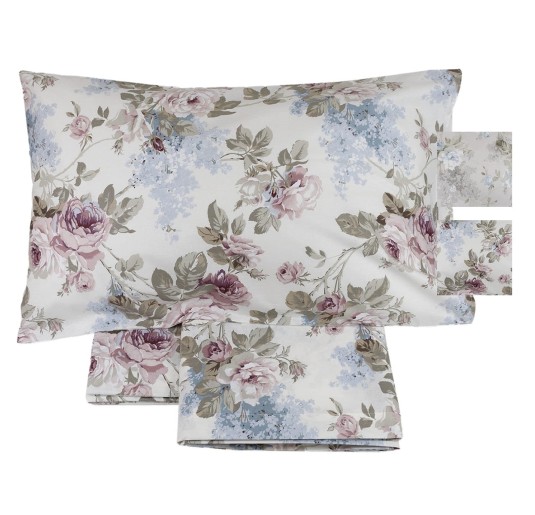 Mughetti - cotton double queen size bed sheet set maxi