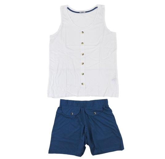 Pigiama corto giromanica Jadea art. 3142 2