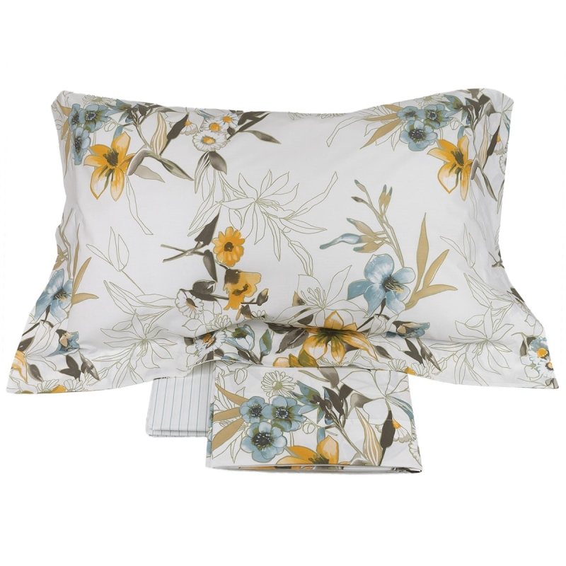 Elisir - percale cottone double size bed Gabel sheet set