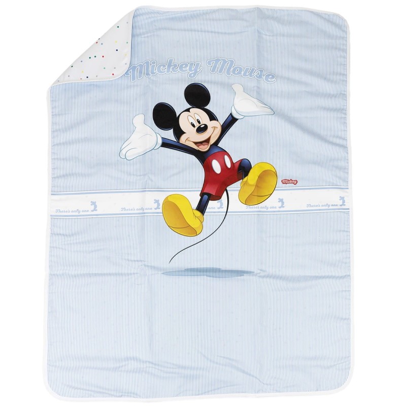 Mickey - cotton blanket CRADLE PRAM art. KC0227AZ