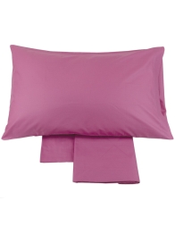 Monocolore - set lenzuola cotone Corredo Italiano® - Fuxia