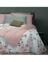 Acquarello - panama bedspread digital printed by Coccoy