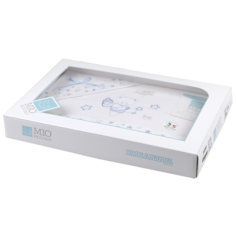 Set lenzuola culletta e carrozzina Mio Piccolo LC838AZ