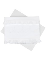 Cradle sheet set embroidered by hand LC45343B