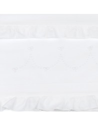 Cradle sheet set embroidered by hand LC45343B