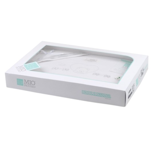 Cradle sheet set by Mio Piccolo LC819GR 2