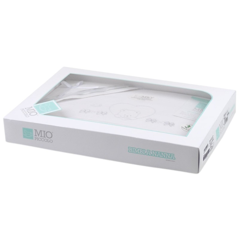 Cradle sheet set by Mio Piccolo LC819GR
