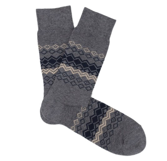 ALLDAYS Long socks winter cotton art. ALD7285YGR 2