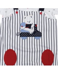 Pagliaccetto in cotone Bidibimbo art. P3009AV