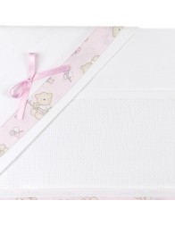Cot sheet set to embroider art. CI130A01R