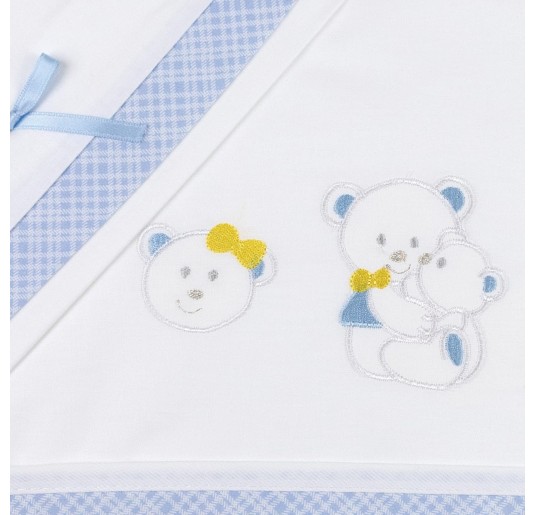 Set lenzuola culletta e carrozzina Mio Piccolo LC789AZ 2