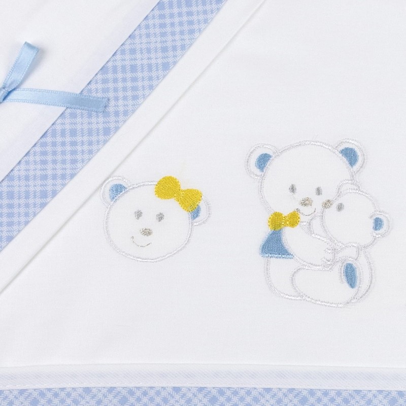 Set lenzuola culletta e carrozzina Mio Piccolo LC789AZ Set lenzuola culletta e carrozzina Mio Piccolo LC789AZ