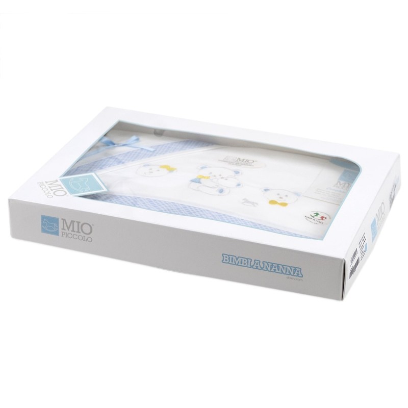 Set lenzuola culletta e carrozzina Mio Piccolo LC789AZ Set lenzuola culletta e carrozzina Mio Piccolo LC789AZ