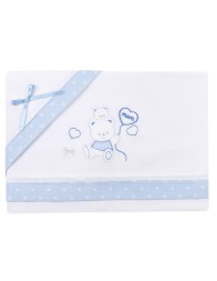 Cradle sheet set Mio Piccolo art. LC836PA