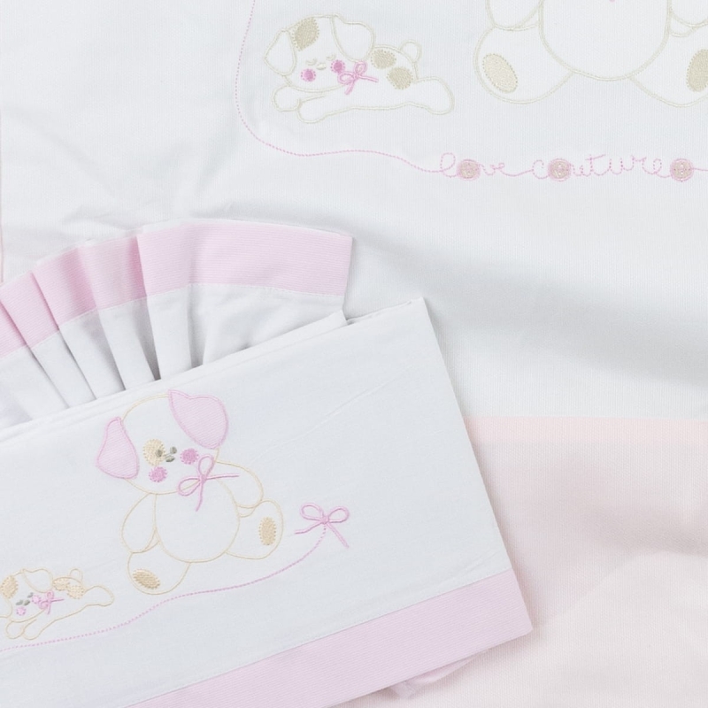 CUCCIOLOTTO - COORDINATO PIUMOTTO PER CULLA DOLCI SOGNI DS105RR