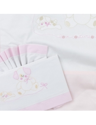 CUCCIOLOTTO - COORDINATO PIUMOTTO PER CULLA DOLCI SOGNI DS105RR