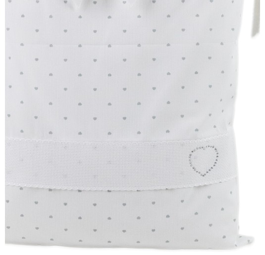 Nappy bag piquet cotton art. 2000BBGR 2