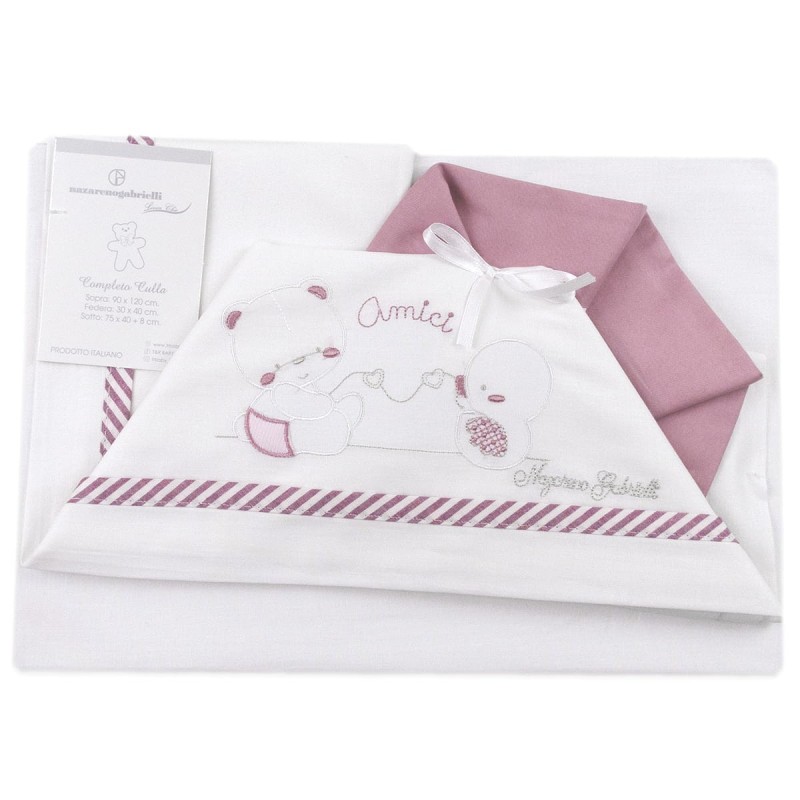 Cradle sheet set by Nazareno Gabrielli LC9121RR