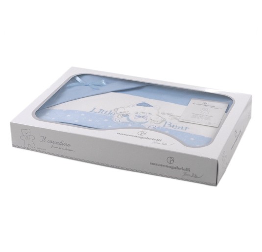 Set lenzuola culletta Nazareno Gabrielli LC9117AZ 2