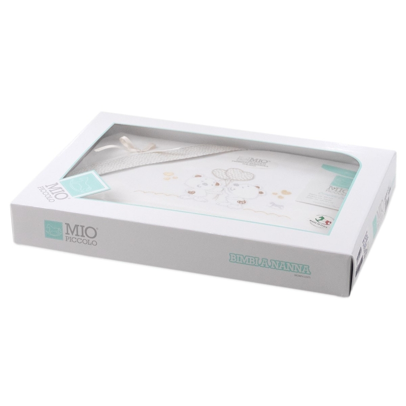 Set lenzuola culletta e carrozzina Mio Piccolo LC861BG