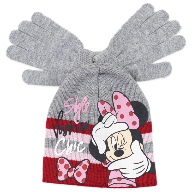 Minnie - Set cappellino con guanti Disney PH4323