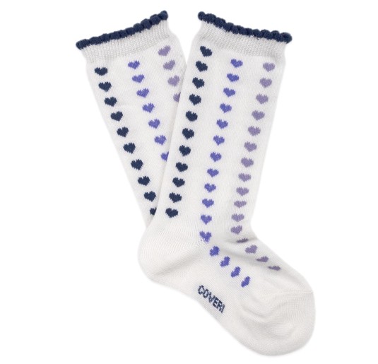 Lolly hearts - Baby socks winter cotton by Enrico Cover 191C 2