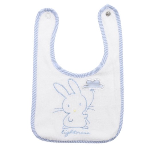 Bavaglino ricamato con clip art. AD9617A 2