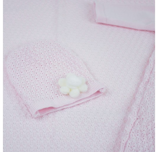 Baby Girl Layette Set Pure Merinos Wool IC4810 2