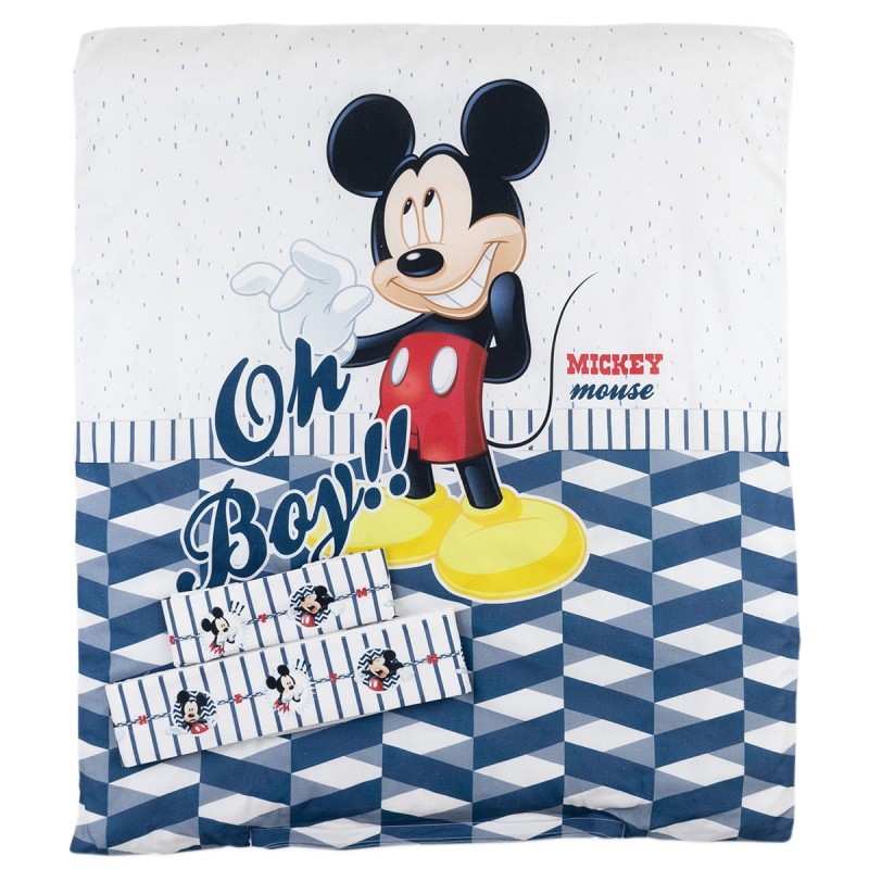 Mickey snowtown - coordinated duvet for cradle Disney COC0224AZ