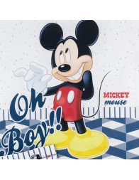 Mickey snowtown - coordinated duvet for cradle Disney COC0224AZ