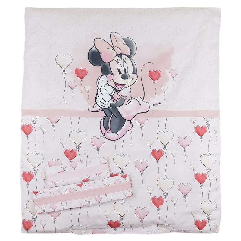 Minnie Sweet - coordinato piumotto per culletta Disney COC0325R