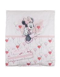 Minnie Sweet - coordinato piumotto per culletta Disney COC0325R