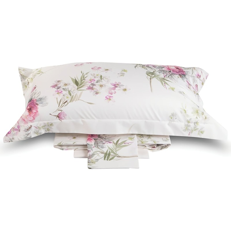 Soffio - double queen size bed sheets percale cotton