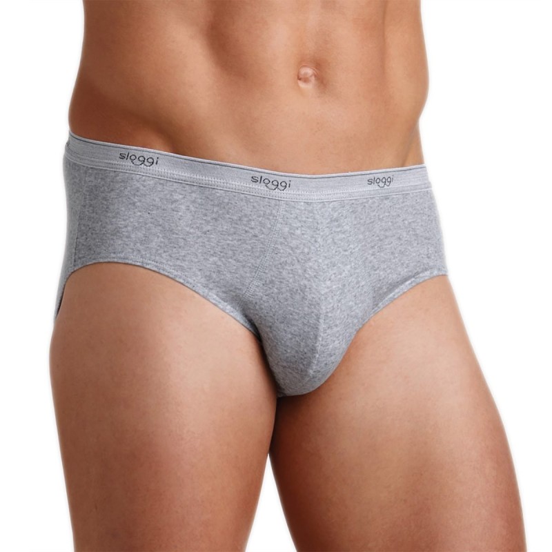 Basic midi 2 pack slip men by Sloggi