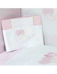 Duvet cover + cot bumper + cot bed sheets art. My Friend