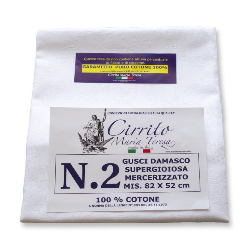 Supergioiosa - internal pillowcases 2pcs damask
